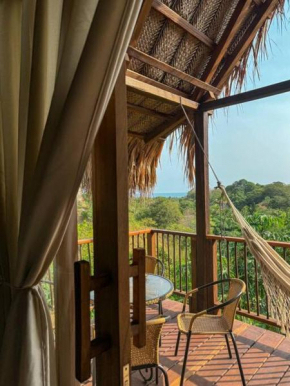 Cielva Tayrona - Cabaña Quetzal Vista al Mar A/C